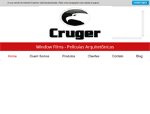 Tablet Screenshot of cruger.com.br